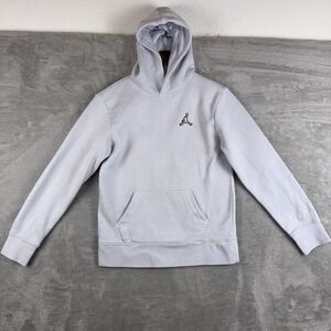 Nike Air Jordan‎ Sweatshirt Boys Large Jumpman Flight Hoodie Light Purple/Gray
